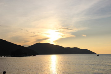 Mountain and the sea