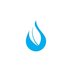 Water drop Logo Template vector illustration design