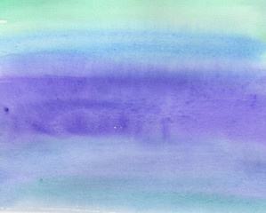 watercolor paint brush spot violet
