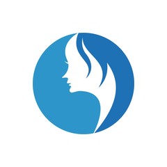 Face ilustration logo