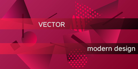 Geometric abstract background.