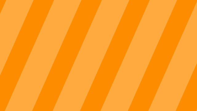 moving colored orange lines. Flat animation.