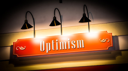 Street Sign to Optimism