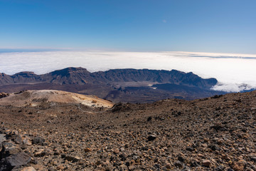 Vista desde El Teide (Tenerife, Islas Canarias -España).