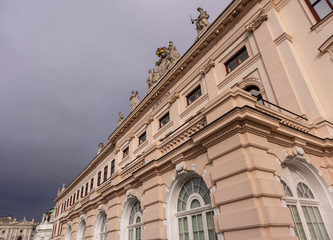 Neue Burg, new castle, in Vienna / Wien in Austria