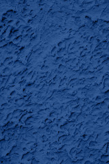 Fototapeta premium Close- up abstract backgrounds of old wall in blue color.