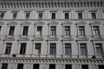 Baroque facade in Vienna / Wien