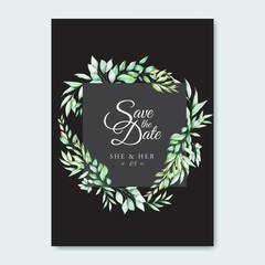 watercolor floral frame multi purpose background