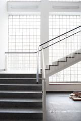 staircase in modern building