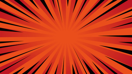 Comics colorfull toons background with copy space for text and messages. Vector backdrop illustrations with division.