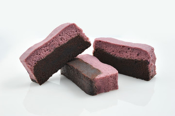 Delicious Blueberry Brownies.