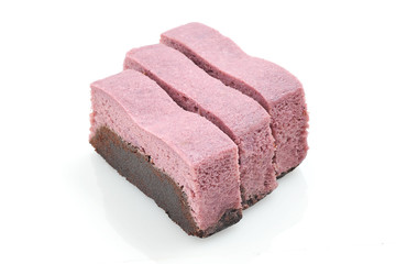 Delicious Blueberry Brownies.