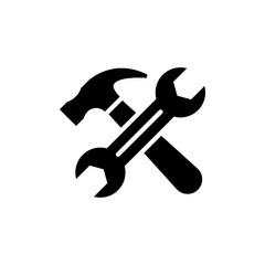 Repair Tools Vector Glyph Icon. Pixel perfect
