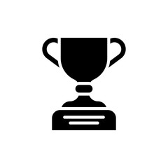 Trophy Vector Glyph Icon. Pixel perfect
