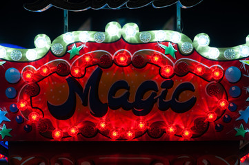 neon sign