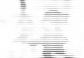 Abstract halftone dotted background. Futuristic grunge pattern, dot and circles.  Vector modern optical pop art texture for posters, sites, business cards, cover, postcards, labels, stickers layout.