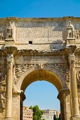 Fototapeta na wymiar Vault of Arch of Constantine