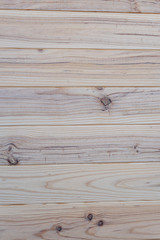 Wood sheets in a garden shed