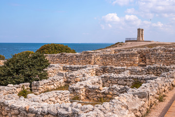 Khersones Tauride Historical Archaeological Museum-Reserve in Crimea on the Black Sea