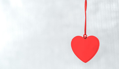heart - a symbol of Valentine's day, Valentine's greeting card