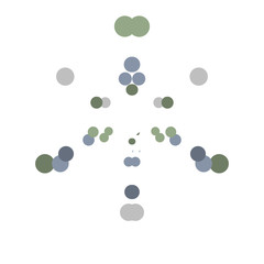 spheres on black background