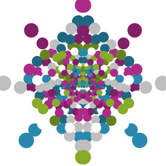 abstract background with circles