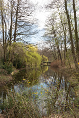 Berlin streets in spring