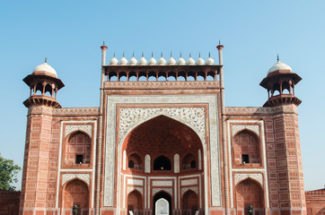 Great Gate of Taj Mahal mausoleum (Agra, India) - 307634269