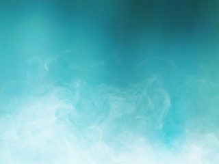 Smoke white group on blue background design pattern in sky with white could