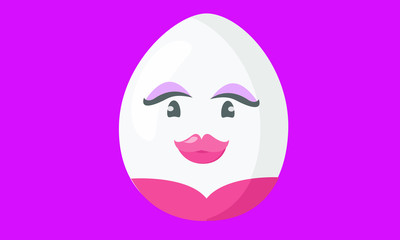 egg face
