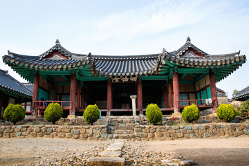Fototapeta premium Goseong Hyanggyo in Goseong-gun, South Korea. Hyanggyo is a school of Joseon Dynasty.