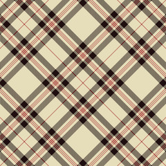 Tartan pattern. Scottish plaid. Scottish cage. Seamless fabric texture.