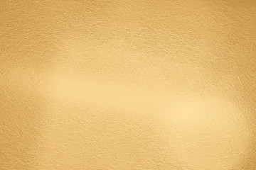 Gold cement texture background. Retro shiny wall surface. highly detailed copy space for any design..