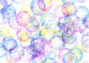 abstract background with flowers