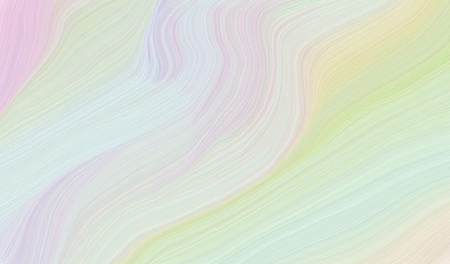 modern soft swirl waves background illustration with light gray, pale golden rod and tea green color