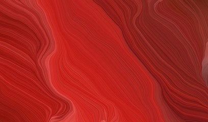curvy background design with firebrick, dark red and saddle brown color