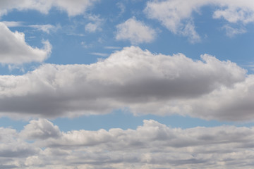 Obraz premium Clouds and blue sky background