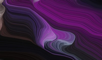 curvy background design with very dark blue, very dark pink and antique fuchsia color