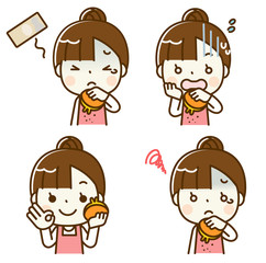 節約　女性　バリエーション