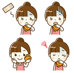 節約　女性　バリエーション