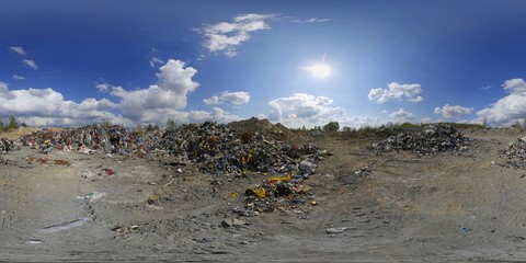 Waste Dump 360 Panorama