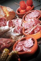 photographie culinaire sur le theme de la charcuterie
