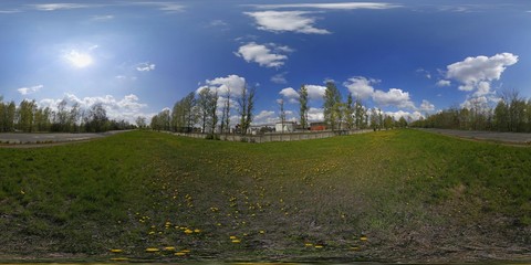 Urban Area HDRI Panorama