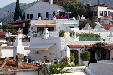 streets from a height