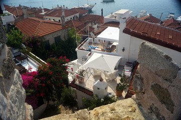 streets from a height