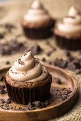 Dark Chocolate cupcake