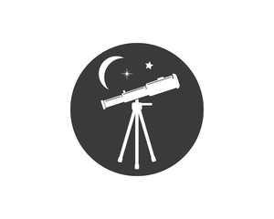 telescope icon vector illustration design