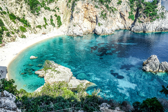 giali beach korfu