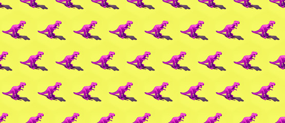 Dinosaur minimal seamless pattern