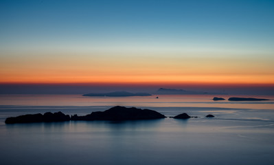 Obraz premium sunset over the sea